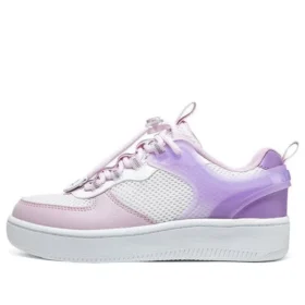 Sapatos de skate “Branco Rosa Roxo”