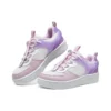 Sapatos de skate “Branco Rosa Roxo”