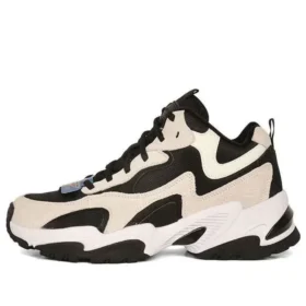 Sapatos de sola grossa “Beige Black”