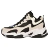 Sapatos de sola grossa “Beige Black”