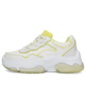 Sapatos desportivos “AMP”D Branco/Amarelo