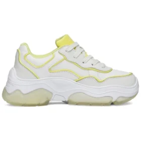 Sapatos desportivos “AMP”D Branco/Amarelo