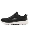Sapatos desportivos de cano baixo Go Walk 6 Preto/Branco