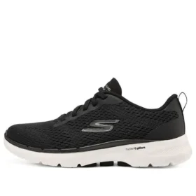 Sapatos desportivos de cano baixo Go Walk 6 Preto/Branco