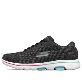 Sapatos desportivos Go Walk 5 Preto/Branco/Verde