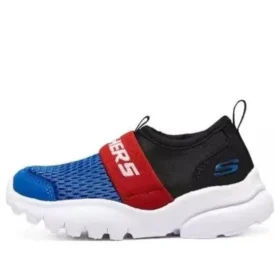 Sapatos desportivos sem atacadores “Azul Vermelho Preto”
