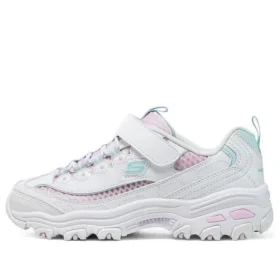 Sapatos Dlites Chunky “Branco Rosa Azul”