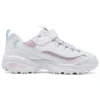 Sapatos Dlites Chunky “Branco Rosa Azul”