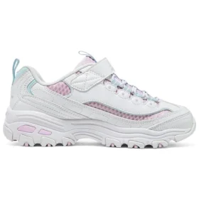 Sapatos Dlites Chunky “Branco Rosa Azul”