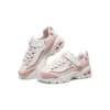 Sapatos Dlites Chunky “Branco Rosa Vermelho”