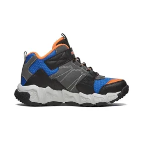 Sapatos Dlites Velocitrek “Cinza Preto Azul”