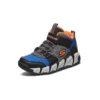 Sapatos Dlites Velocitrek “Cinza Preto Azul”