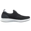 Sapatos Elite Flex Slip-on “Preto Branco”
