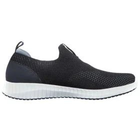 Sapatos Elite Flex Slip-on “Preto Branco”