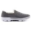 Sapatos Go Walk 3 Slip-on Cinza