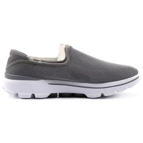 Sapatos Go Walk 3 Slip-on Cinza