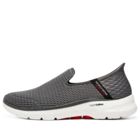 Sapatos Go Walk 6 “Cinza Vermelho Branco”