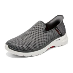 Sapatos Go Walk 6 “Cinza Vermelho Branco”