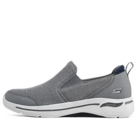 Sapatos Go Walk Arch Fit de cano baixo, cinza