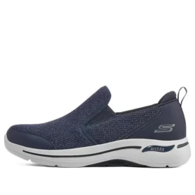 Sapatos Go Walk Arch Fit Low-Top Lazy Azul-marinho