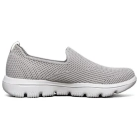 Sapatos Go Walk Evolution Ultra sem atacadores Cinza/Castanho