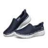 Sapatos Go Walk Joy de cano baixo e sem atacadores Azul/Branco