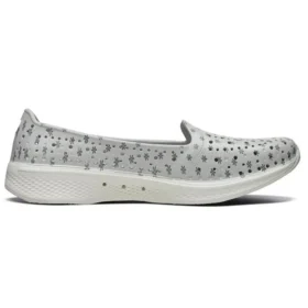 Sapatos H2 Go de cano baixo, tipo mocassim, cinza
