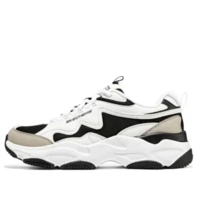 Sapatos Lander S “Branco Preto Bege”