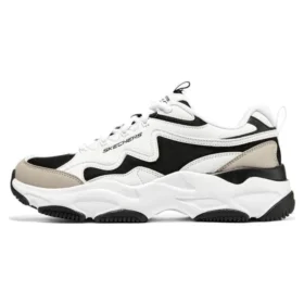 Sapatos Lander S “Branco Preto Bege”