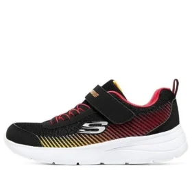 Sapatos Microspec Gorza “Preto Vermelho Amarelo”