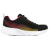 Sapatos Microspec Gorza “Preto Vermelho Amarelo”