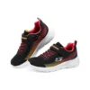 Sapatos Microspec Gorza “Preto Vermelho Amarelo”