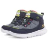 Sapatos Microspec Zovox com velcro “Navy Grey”