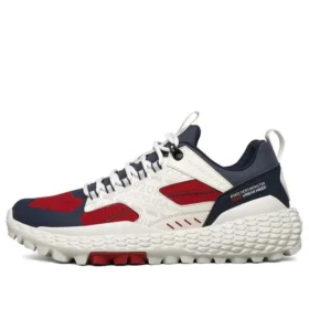 Sapatos Monster Branco/Azul/Vermelho