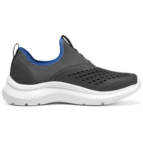 Sapatos sem atacadores Confortáveis “Cinza Azul”