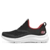 Sapatos sem atacadores Confortáveis “Preto Vermelho”