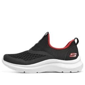 Sapatos sem atacadores Confortáveis “Preto Vermelho”