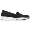 Sapatos sem atacadores modernos e confortáveis “Preto Branco”
