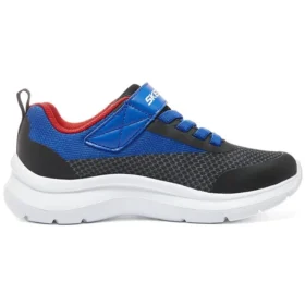 Sapatos Skech Fast Solar-Squad “Preto Azul Vermelho”