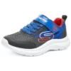 Sapatos Skech Fast Solar-Squad “Preto Azul Vermelho”