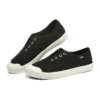 Sapatos Slip-On de Canela Baixa Bobs B Cool Preto/Branco