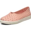 Sapatos slip-on respiráveis Rosa