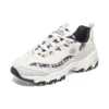 Sapatos Stamina Airy “Branco Roxo Preto”