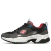 Sapatos Stamina Preto/Branco/Vermelho