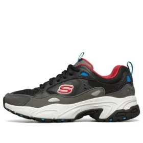 Sapatos Stamina Preto/Branco/Vermelho