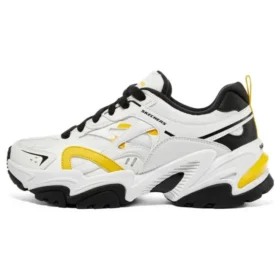 Sapatos Stamina V2 “Branco Preto Amarelo”