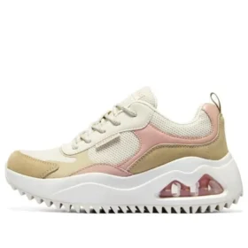 Sapatos Street Uno Peaks “Branco Castanho-claro Rosa”