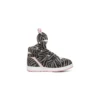 Sapatos Sugarcanes “Cinza Preto Rosa”