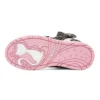 Sapatos Sugarcanes “Cinza Preto Rosa”