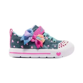 Sapatos Twinkle Sparks “Azul Rosa”